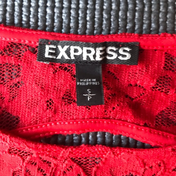 🌹 Red Lace Express Dress 🌹 - Picture 2 of 9